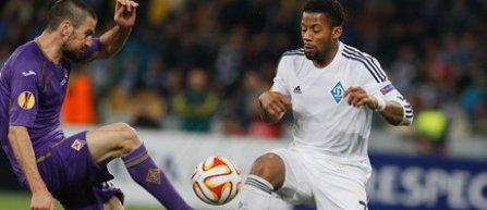 Europa League: Dinamo Kiev - Fiorentina 1-1, in prima mansa a sferturilor de finala